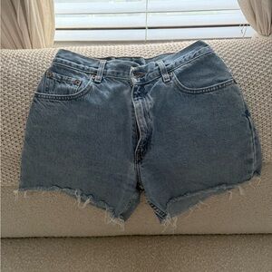 Levi's Light Blue Denim Women's Shorts